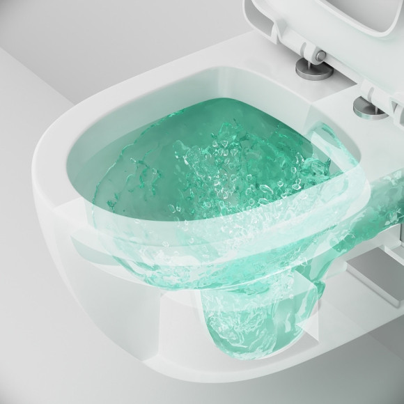 Унитаз AM.PM Awe C111738WH подвесной без сиденья Унитаз AM.PM Awe C111738WH подвесной без сиденья