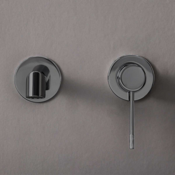 Смеситель для раковины Vincea Desire VBFW-1D1GM Вороненая сталь