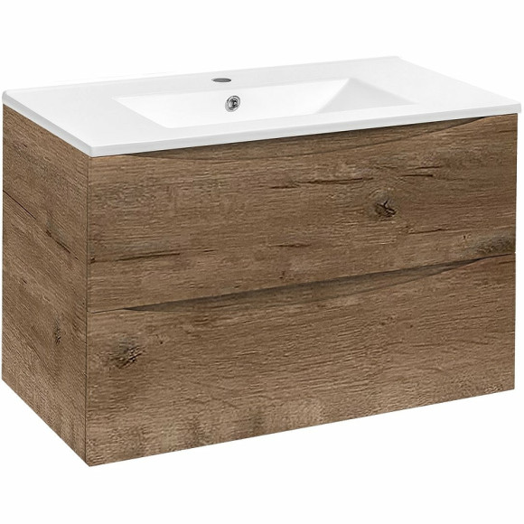 Тумба под раковину Vincea Mia 75 VMC-2MC750VO подвесная V.Oak Тумба под раковину Vincea Mia 75 VMC-2MC750VO подвесная V.Oak