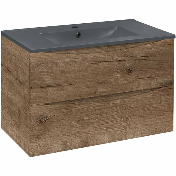 Тумба под раковину Vincea Mia 75 VMC-2MC750VO подвесная V.Oak Тумба под раковину Vincea Mia 75 VMC-2MC750VO подвесная V.Oak
