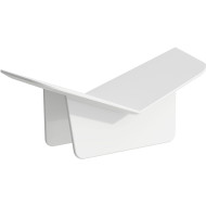 Керамическая подставка для книг Laufen Home collection 8.7777.8.000.000.1 Белая матовая