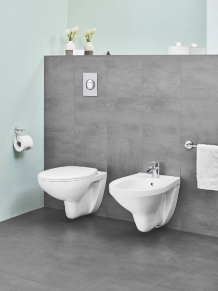 Биде Grohe Bau Ceramic 39433000 подвесное Альпин-белое