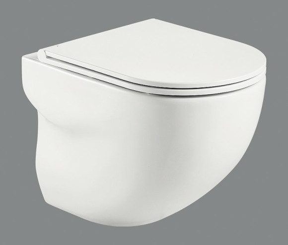 Унитаз BelBagno Onda BB066CHR/BB870SC подвесной с сиденьем Микролифт