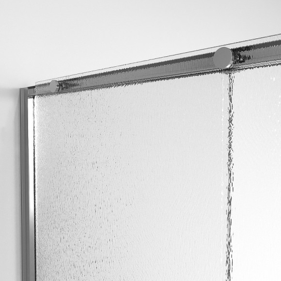 Душевой уголок Niagara Nova 140х80 NG-65-14CH-CH80-34 профиль Хром стекло шиншилла