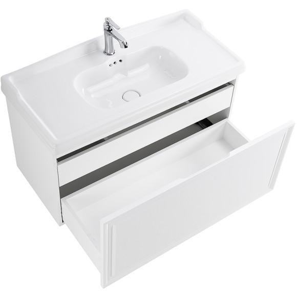 Тумба под раковину Cezares Giubileo 100 GIUBILEO-1000-1C-SO-BL подвесная Bianco Lucido Тумба под раковину Cezares Giubileo 100 GIUBILEO-1000-1C-SO-BL подвесная Bianco Lucido