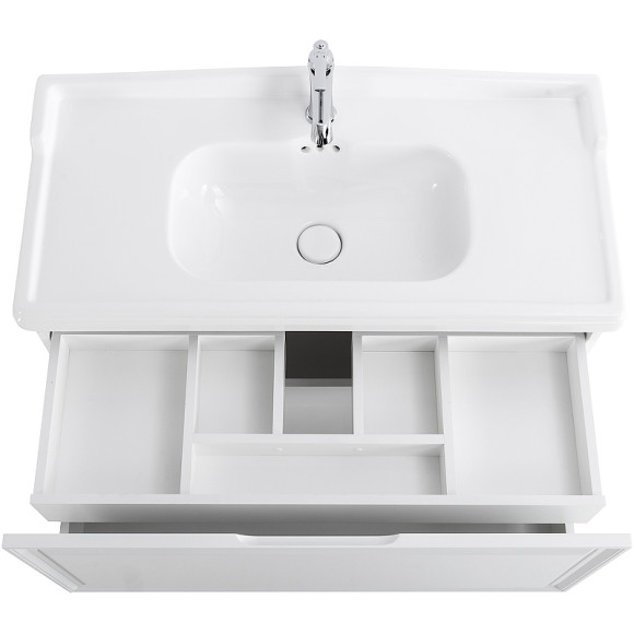 Тумба под раковину Cezares Giubileo 100 GIUBILEO-1000-1C-SO-BL подвесная Bianco Lucido Тумба под раковину Cezares Giubileo 100 GIUBILEO-1000-1C-SO-BL подвесная Bianco Lucido