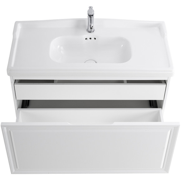 Тумба под раковину Cezares Giubileo 100 GIUBILEO-1000-1C-SO-BL подвесная Bianco Lucido Тумба под раковину Cezares Giubileo 100 GIUBILEO-1000-1C-SO-BL подвесная Bianco Lucido