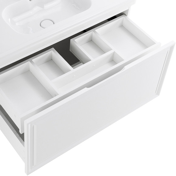 Тумба под раковину Cezares Giubileo 100 GIUBILEO-1000-1C-SO-BL подвесная Bianco Lucido Тумба под раковину Cezares Giubileo 100 GIUBILEO-1000-1C-SO-BL подвесная Bianco Lucido