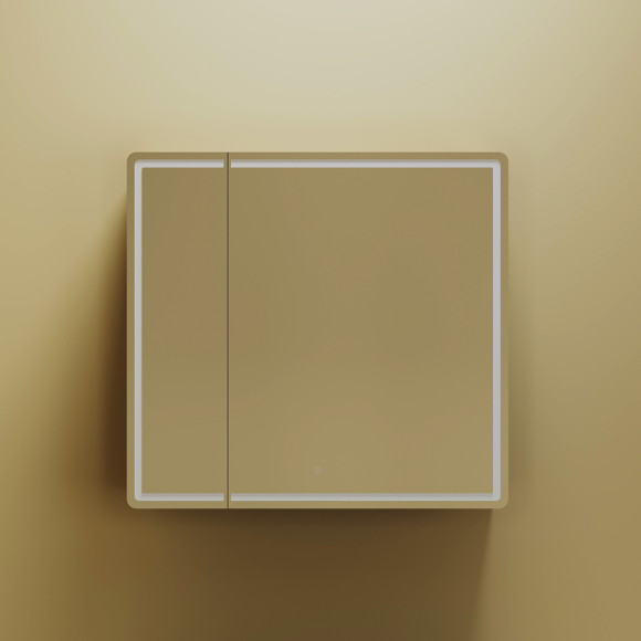 Зеркальный шкаф Sancos Mirror 80 MI80ECH с подсветкой Дуб чарльстон Зеркальный шкаф Sancos Mirror 80 MI80ECH с подсветкой Дуб чарльстон