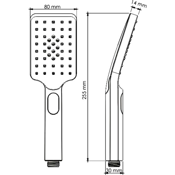 Душевая система WasserKRAFT Aller A16190 Хром