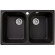 Кухонная мойка GranFest Quarz GF-Z15 Черная Кухонная мойка GranFest Quarz GF-Z15 Черная