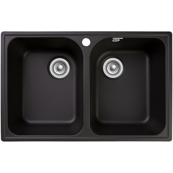 Кухонная мойка GranFest Quarz GF-Z15 Черная Кухонная мойка GranFest Quarz GF-Z15 Черная