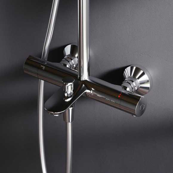 Душевая система AM.PM Like F0780564 с термостатом Хром