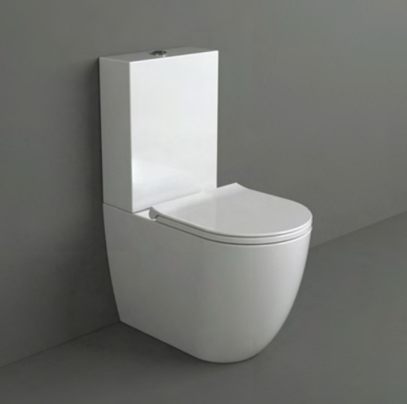 Унитаз компакт Simas Vignoni VI07bi без бачка и сиденья