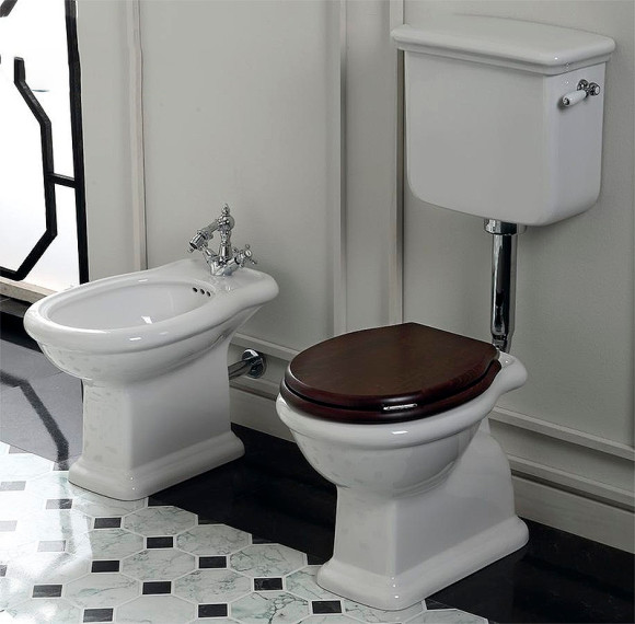 Унитаз Simas Lante LA02bi приставной без бачка и сиденья