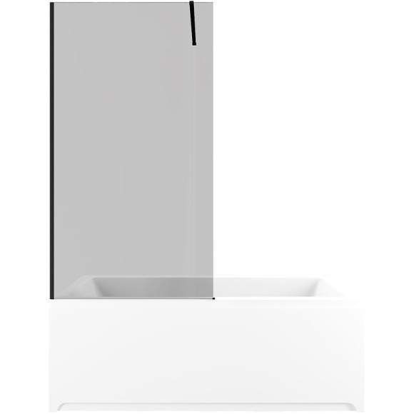 Шторка на ванну Allen Brau Infinity 3 80 3.21064.BBA.T профиль Черный браш стекло тонированное Шторка на ванну Allen Brau Infinity 3 80 3.21064.BBA.T профиль Черный браш стекло тонированное