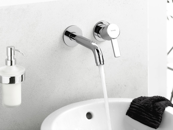 Смеситель для раковины Kludi Zenta 382450575 Хром