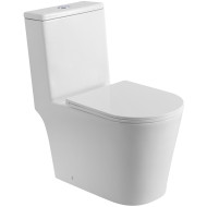 Унитаз моноблок BelBagno Tre-Tor BB673CP-MN-TOR/SC с сиденьем Микролифт Унитаз моноблок BelBagno Tre-Tor BB673CP-MN-TOR/SC с сиденьем Микролифт