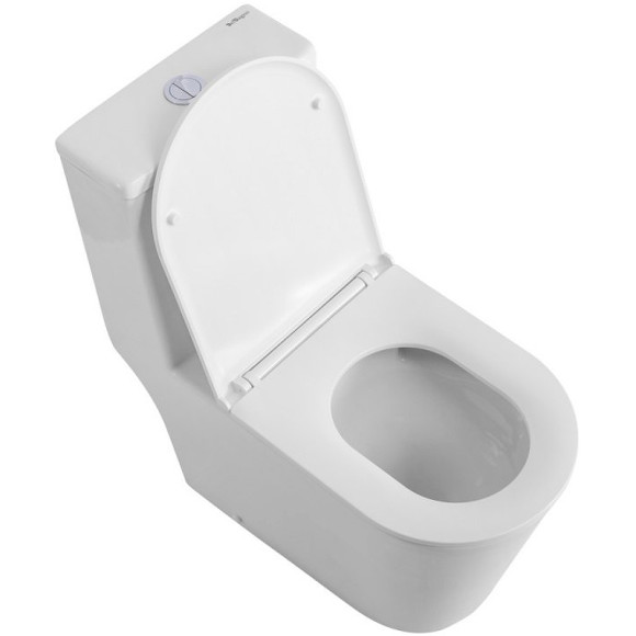 Унитаз моноблок BelBagno Tre-Tor BB673CP-MN-TOR/SC с сиденьем Микролифт