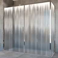 Душевой уголок Vincea Garda 170x90 VSR-1G29017CH профиль Хром стекло шиншилла