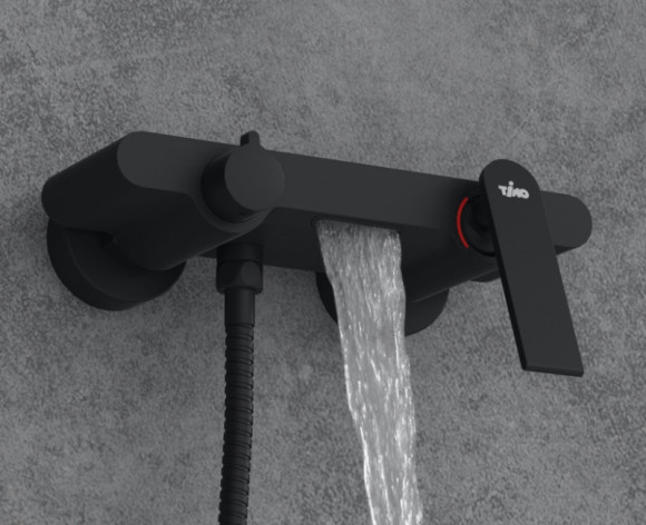 Смеситель для ванны Timo Anni 2714/03Y Черный