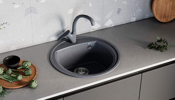 Кухонная мойка Ulgran Classic U-603-328 Бежевая Кухонная мойка Ulgran Classic U-603-328 Бежевая