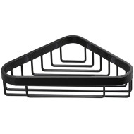 Полка корзина Colombo Design Basic B2732.NM угловая Черная матовая