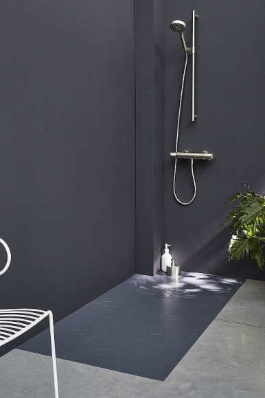 Душевой поддон из материала Neoroc Jacob Delafon Singulier 140x80 E67015-MGZ Серый шелк