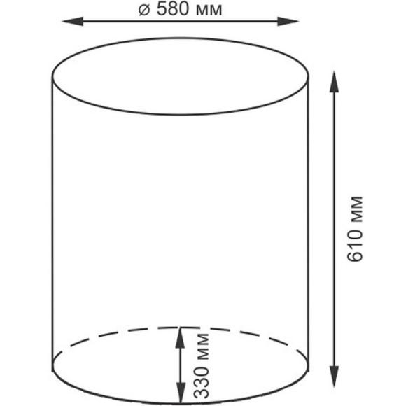 Корзина для белья WasserKRAFT Dill WB-611-L с крышкой Темно-коричневая Корзина для белья WasserKRAFT Dill WB-611-L с крышкой Темно-коричневая