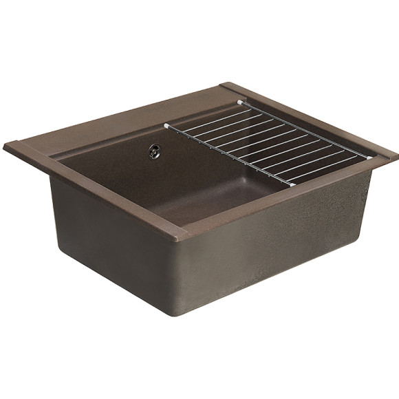 Кухонная мойка Aquaton Делия 60 1A715232LD280 Кофе