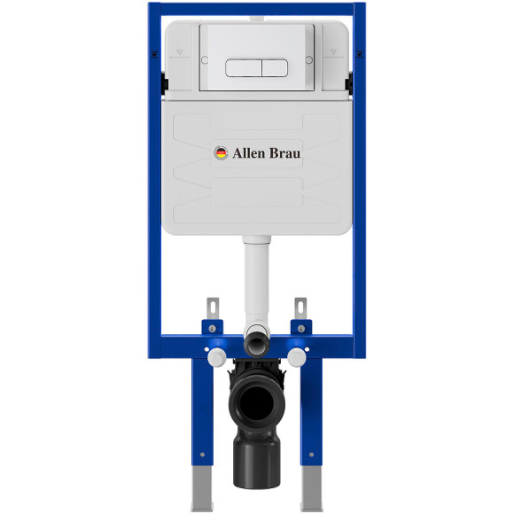 Инсталляция Allen Brau Pneumatic Pro 9.11103.20 для унитаза без клавиши смыва