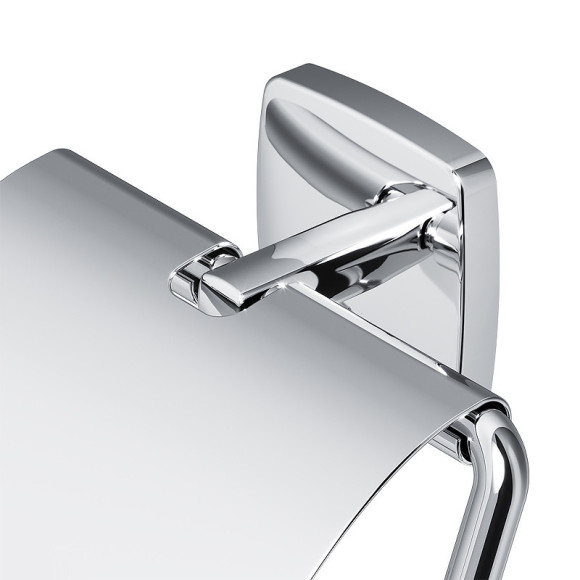 Держатель туалетной бумаги AM.PM Gem A90341400 с крышкой Хром Держатель туалетной бумаги AM.PM Gem A90341400 с крышкой Хром