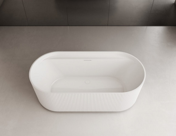 Акриловая ванна Abber 170х80 AB9444MW без гидромассажа Акриловая ванна Abber 170х80 AB9444MW без гидромассажа