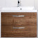 Тумба под раковину BelBagno Aurora 60 AURORA-600-2C-SO-RT подвесная Rovere Tabacco