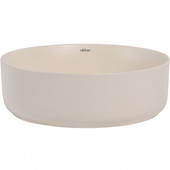 Раковина-чаша Abber Bequem 36 AC2108MBE Светло-бежевая матовая Раковина-чаша Abber Bequem 36 AC2108MBE Светло-бежевая матовая
