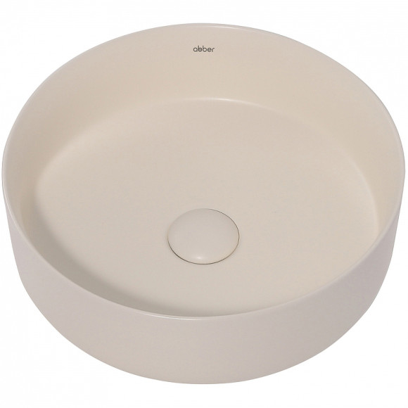 Раковина-чаша Abber Bequem 36 AC2108MBE Светло-бежевая матовая Раковина-чаша Abber Bequem 36 AC2108MBE Светло-бежевая матовая