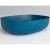 Раковина-чаша Plumberia Selection VELOMA OVAL BDT 48x12.5x38 Blu Denim