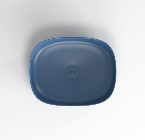 Раковина-чаша Plumberia Selection VELOMA OVAL BDT 48x12.5x38 Blu Denim Раковина-чаша Plumberia Selection VELOMA OVAL BDT 48x12.5x38 Blu Denim