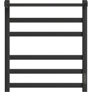 Электрический полотенцесушитель Point Меркурий PN83856PB П5 500x600 с полкой, диммер справа Черный