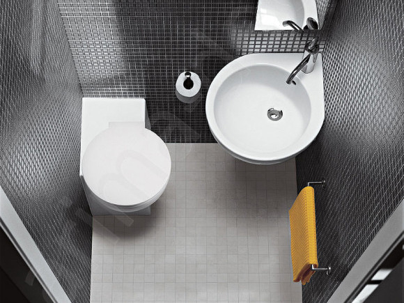 Раковина Hatria You and Me 46 L Y0H601 угловая Белая Раковина Hatria You and Me 46 L Y0H601 угловая Белая