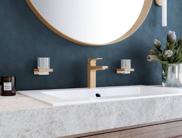 Смеситель для раковины Hansgrohe Metropol 32507140 Шлифованная бронза