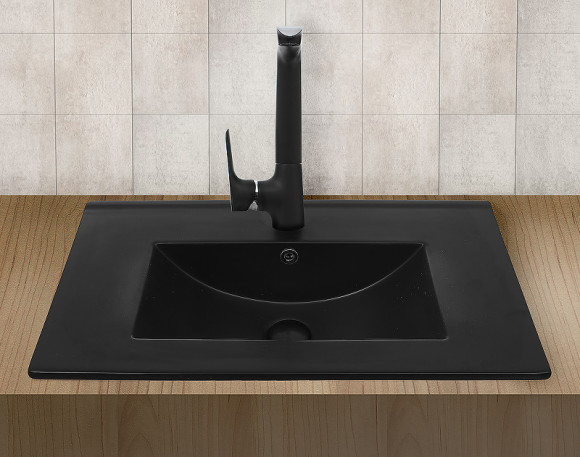 Раковина WeltWasser Deilbach 7517 70 MT-BL 10000005572 Черная матовая