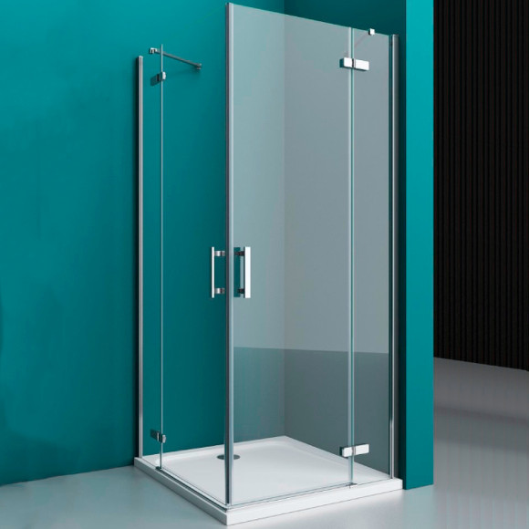 Душевой уголок BelBagno Kraft 120х90 KRAFT-AH-22-120/90-C-Cr-R профиль Хром стекло прозрачное