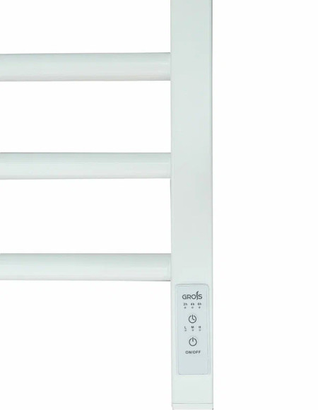 Электрический полотенцесушитель Grois Nex GR-112 30/80 П8 9016 U Белый матовый Электрический полотенцесушитель Grois Nex GR-112 30/80 П8 9016 U Белый матовый