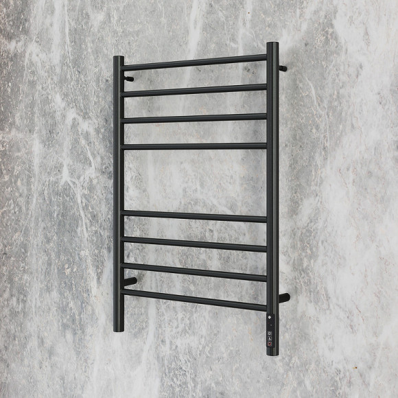 Электрический полотенцесушитель Terminus Аврора П8 500х800 КС 9005 4670078527493 Черный матовый