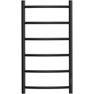 Электрический полотенцесушитель Point Афина PN04848B П6 400x800 диммер справа Черный