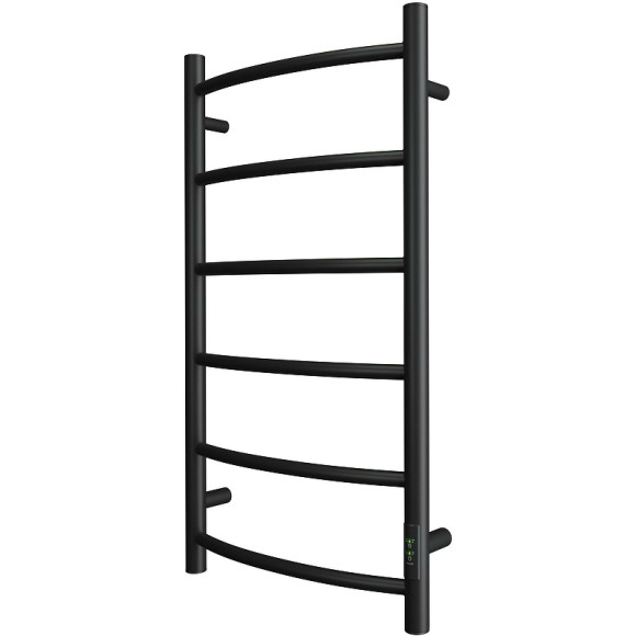 Электрический полотенцесушитель Point Афина PN04848B П6 400x800 диммер справа Черный Электрический полотенцесушитель Point Афина PN04848B П6 400x800 диммер справа Черный