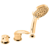 Смеситель на борт ванны Rav Slezak Dunaj D475.5PZ Золото Смеситель на борт ванны Rav Slezak Dunaj D475.5PZ Золото