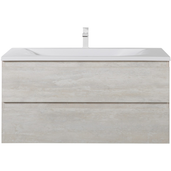 Тумба под раковину Cezares Molveno 100 MOLVENO-100-2C-SO-LB подвесная Legno Bianco
