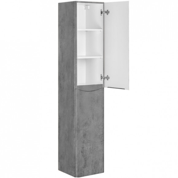 Шкаф пенал Vincea Paola 35 VSC-2P170BT-L подвесной Beton Шкаф пенал Vincea Paola 35 VSC-2P170BT-L подвесной Beton